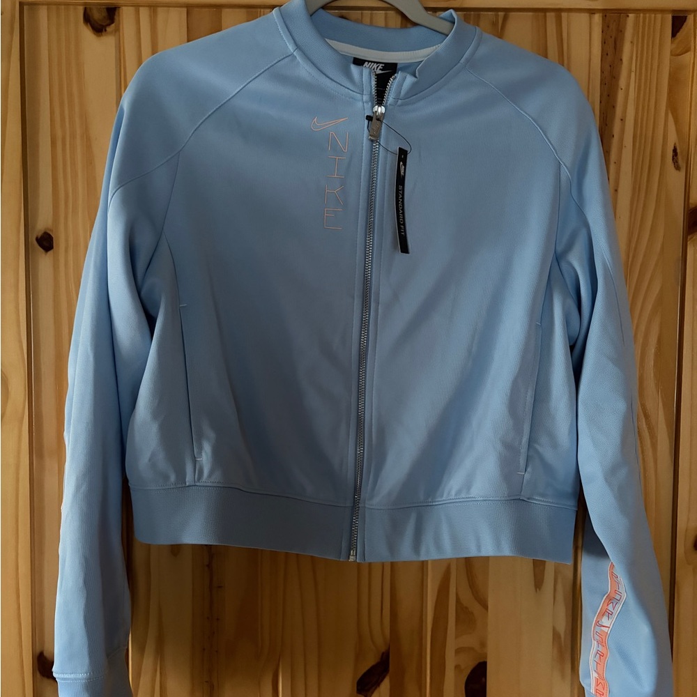 Nike Women's Sky Blue Bomber Jacket